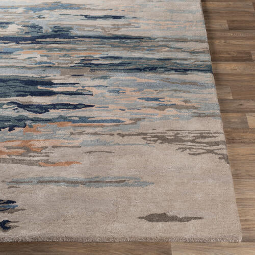 Kavita Handmade Rug — Navy / Taupe | KVT-2302
