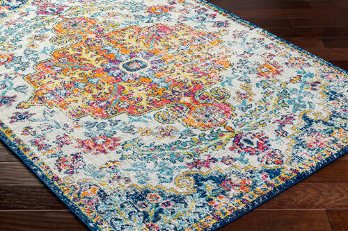 Livabliss Harput Machine Woven Rug — Multicolor Medallion | HAP-1000