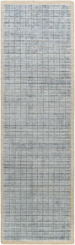 Carre Handmade Rug — Denim / Light Beige | CCR-2303