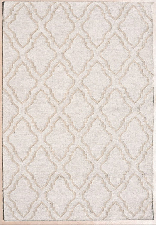 5'x8' Power-Loomed Modern Geometrical Style Beige/Grey Area Rug – KB Rugs