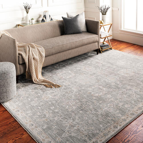 Avant Garde Machine Woven Rug — Gray / Multi | AVT-2305 - colour & pattern