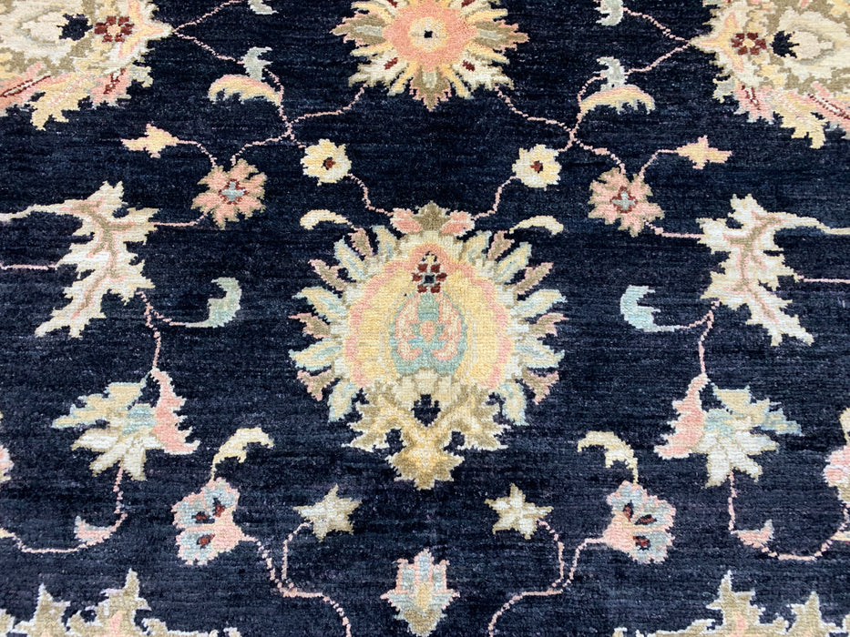 8'x10' Hand-Knotted Chobi Black/Multi Area Rug – KB Rugs