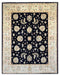 8'x10' Hand-Knotted Chobi Black/Multi Area Rug – KB Rugs