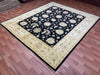 8'x10' Hand-Knotted Chobi Black/Multi Area Rug – KB Rugs