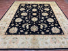 8'x10' Hand-Knotted Chobi Black/Multi Area Rug – KB Rugs