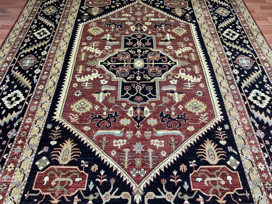 9'x12' Hand-Knotted Chobi Black/Multi Area Rug – KB Rugs