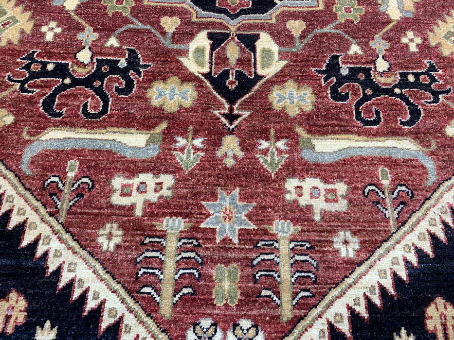 9'x12' Hand-Knotted Chobi Black/Multi Area Rug – KB Rugs