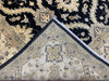 9'x12' Hand-Knotted Chobi Black/Beige Area Rug – KB Rugs