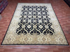 9'x12' Hand-Knotted Chobi Black/Beige Area Rug – KB Rugs