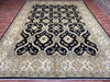 9'x12' Hand-Knotted Chobi Black/Beige Area Rug – KB Rugs