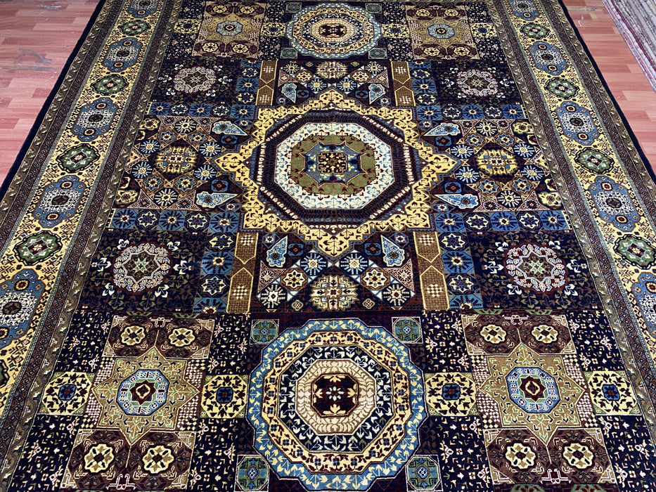 10' x 13’ Mamluk — Hand-Knotted Wool Rug
