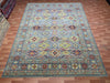 9'x12' Hand-Knotted Chobi Blue/Multi Area Rug – KB Rugs