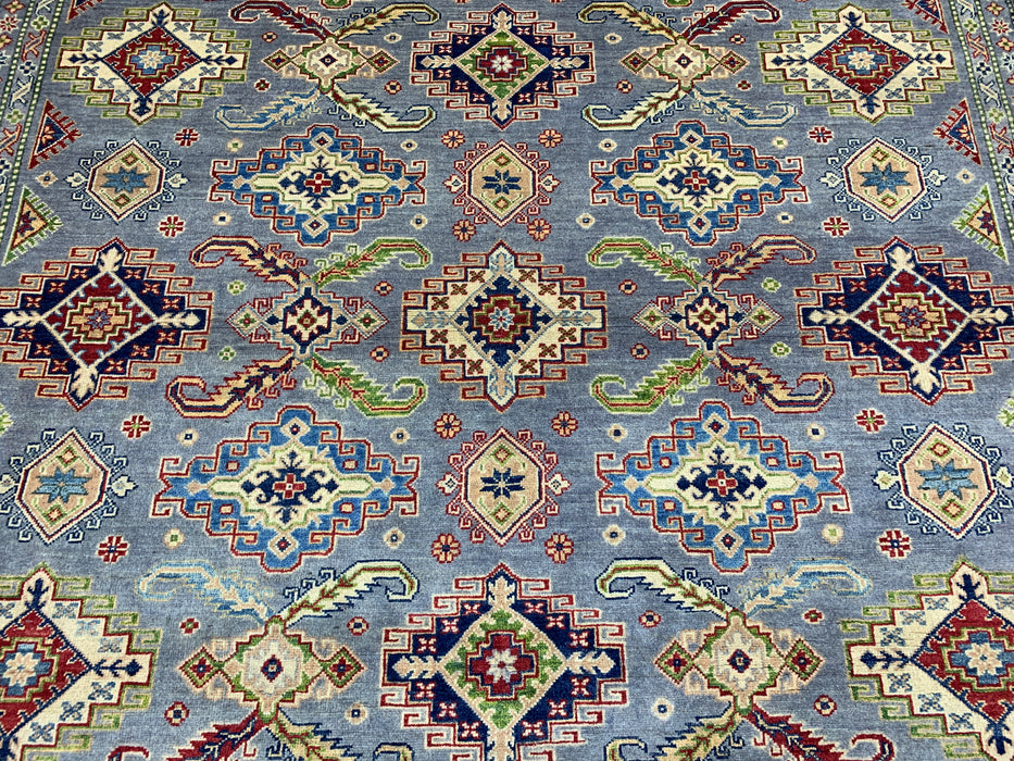 9'x12' Hand-Knotted Chobi Blue/Multi Area Rug – KB Rugs