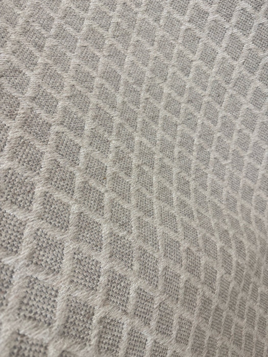 8'X10' High-Graded Wool Modern Minimalist Style Area Rug- Grey (Power-Loomed)