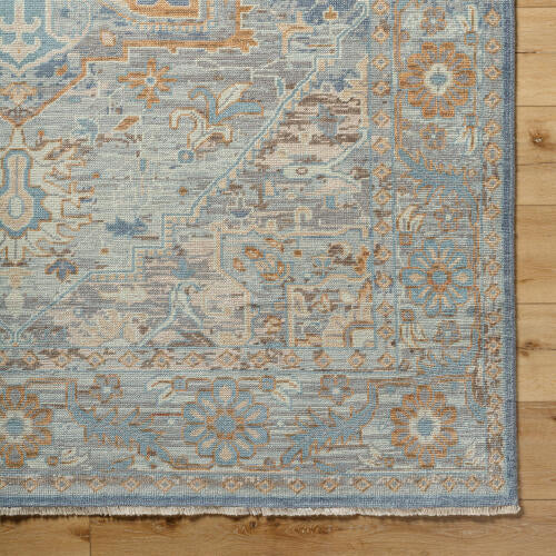 Cappadocia Handmade Wool Rug — Blue / Sand | CPP-5034