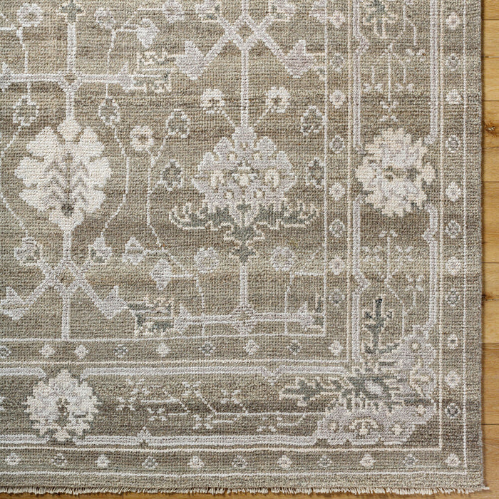 Almeria Hand Knotted Rug — Light Brown / Gray | ALM-2305