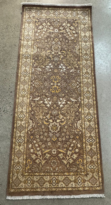 2'6”x 6’0” Sutri Silk/Wool Hand-Knotted Area Rug