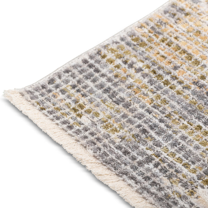 Premium Modern Abstract Rug – Ivory Multi (Non-Shedding, Easy Clean)