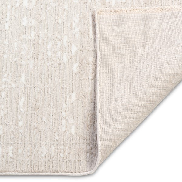 Greige Minimal Texture Rug – Easy-Care Turkish Powerloom (0.25" Pile)