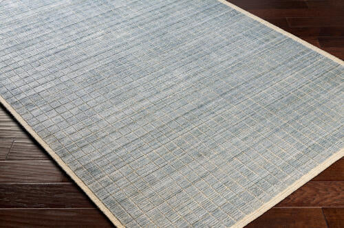 Carre Handmade Rug — Denim / Light Beige | CCR-2303