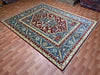 8'x10' Hand-Knotted Kazak Blue/Multi Area Rug – KB Rugs