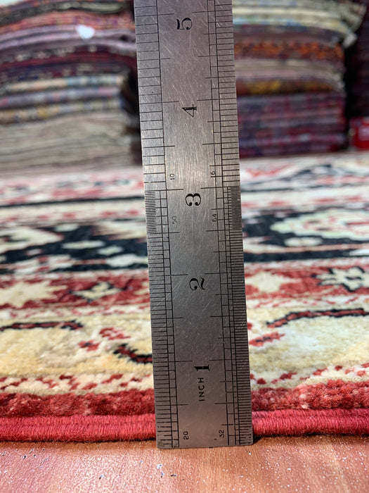 8'x10' Hand-Knotted Kazak Red/Multi Area Rug – KB Rugs