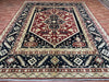 8'x10' Hand-Knotted Kazak Red/Multi Area Rug – KB Rugs
