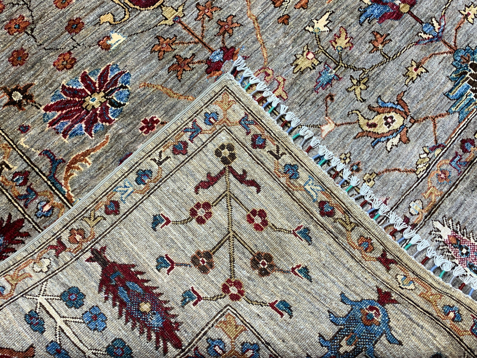 8'3 x 9’4’ Chobi Hand-Knotted Wool Rug