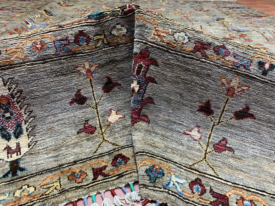 8'3 x 9’4’ Chobi Hand-Knotted Wool Rug