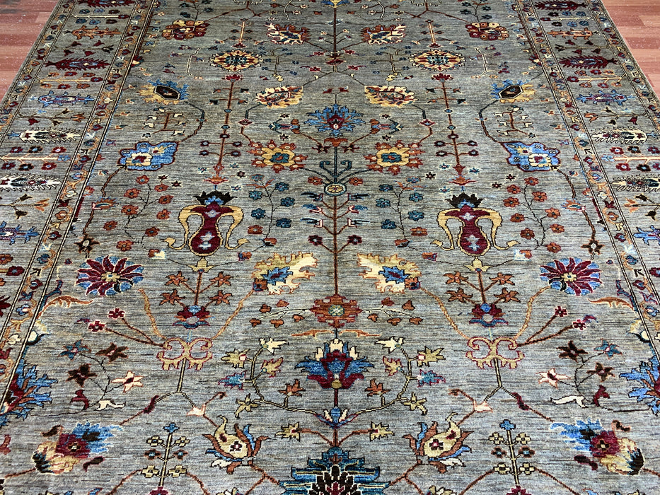 8'3 x 9’4’ Chobi Hand-Knotted Wool Rug