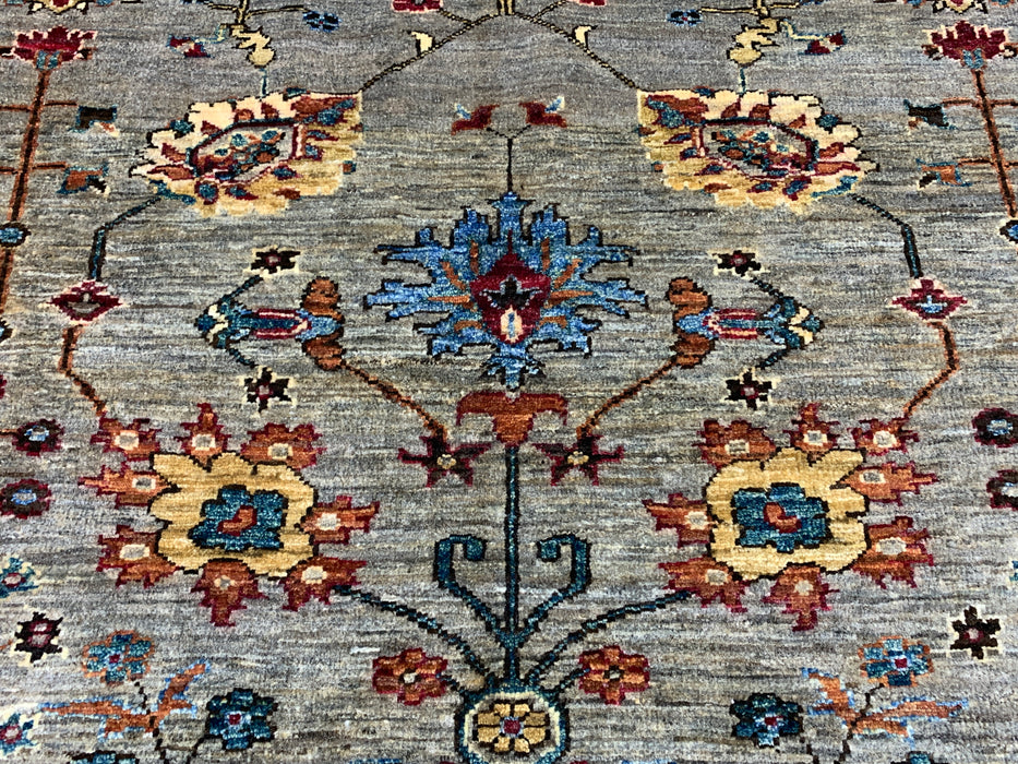8'3 x 9’4’ Chobi Hand-Knotted Wool Rug
