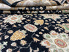 8'x10' Hand-Knotted Chobi Black/Ivory Area Rug – KB Rugs