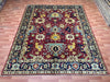 8'x10' Hand-Knotted Chobi Red/Navy Area Rug – KB Rugs
