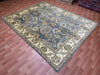 8'x10' Hand-Knotted Chobi Blue/Ivory Area Rug – KB Rugs