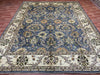 8'x10' Hand-Knotted Chobi Blue/Ivory Area Rug – KB Rugs