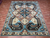 8'x10' Hand-Knotted Chobi Blue/ Multi Area Rug – KB Rugs