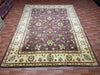 9'x12' Hand-Knotted Chobi Brown/Ivory Area Rug – KB Rugs