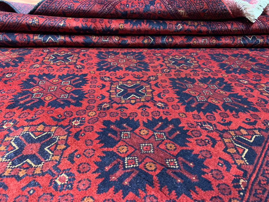 8'x10' Hand-Knotted Khal Mohammadi Red/Navy Area Rug – KB Rugs