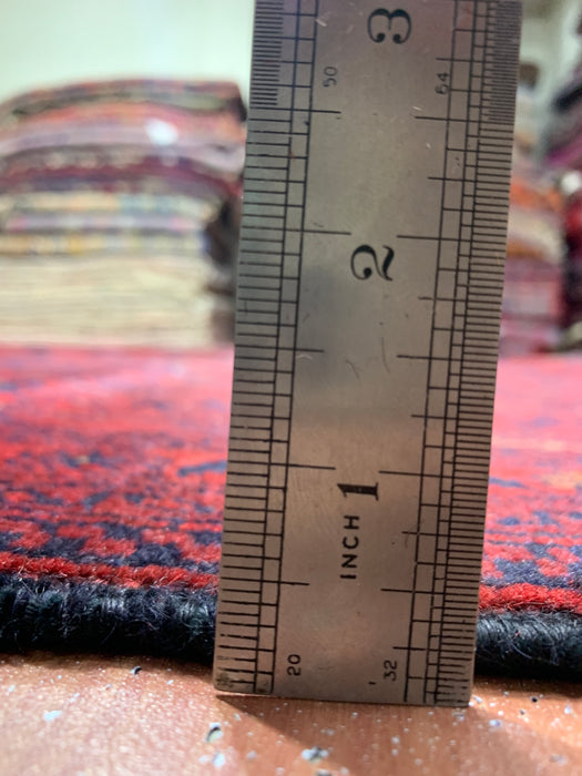 8'x10' Hand-Knotted Khal Mohammadi Red/Navy Area Rug – KB Rugs