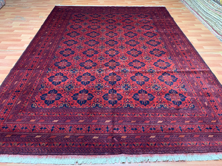 8'x10' Hand-Knotted Khal Mohammadi Red/Navy Area Rug – KB Rugs