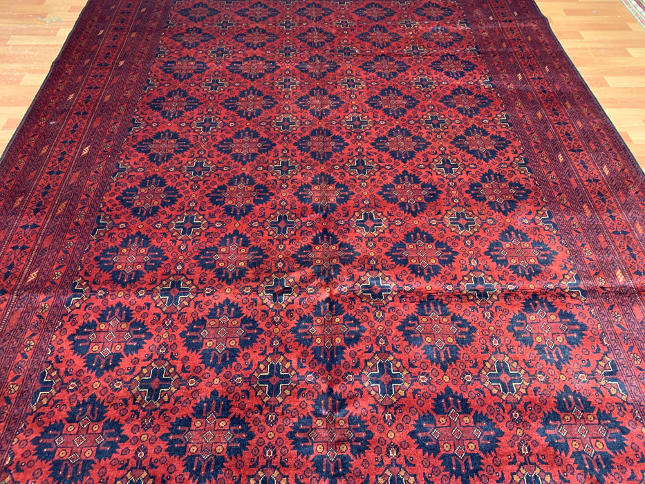 8'x10' Hand-Knotted Khal Mohammadi Red/Navy Area Rug – KB Rugs