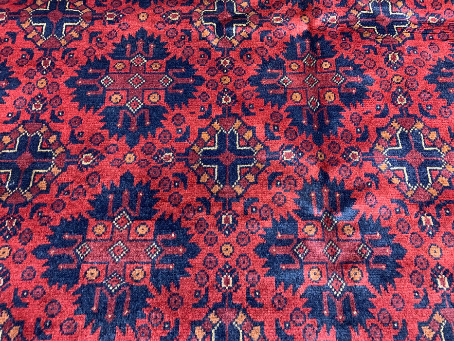 8'x10' Hand-Knotted Khal Mohammadi Red/Navy Area Rug – KB Rugs