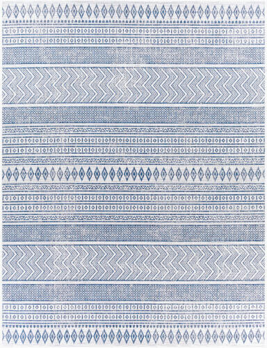 Livabliss Eagean Machine Woven Rug — Blue / Ivory | EAG-2344 - performance