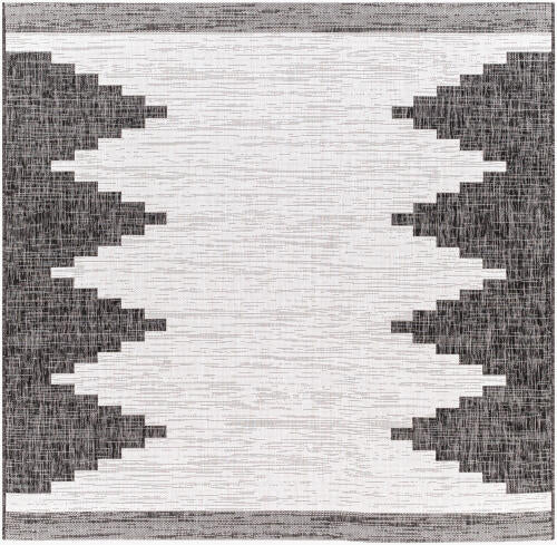 Livabliss  Eagean Machine Woven Rug — Charcoal / Ivory | EAG-2356