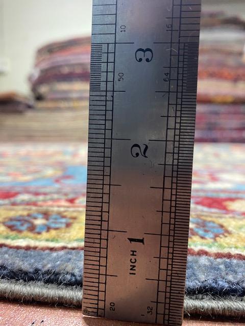 8'x10' Hand-Knotted Chobi Blue/Multi Area Rug – KB Rugs