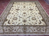 8'x10' Hand-Knotted Chobi Ivory/Beige Area Rug – KB Rugs
