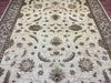 8'x10' Hand-Knotted Chobi Ivory/Beige Area Rug – KB Rugs