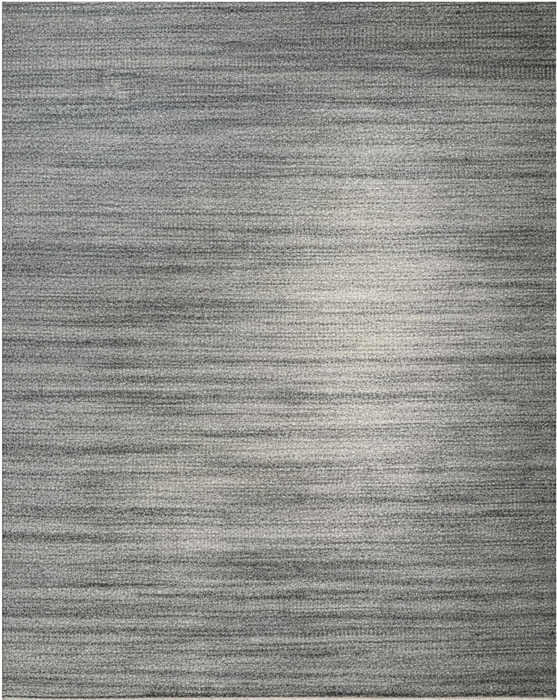 8’9X11’9 Hand-Knotted Nepali Wool Area Rug - Grey