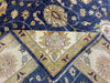 7'x10' Hand-Knotted Chobi Navy/Gold Area Rug – KB Rugs