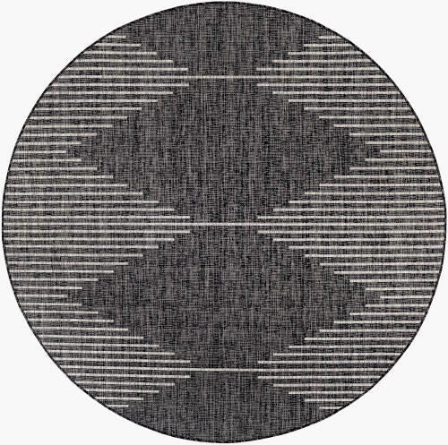 Livabliss Eagean Machine Woven Rug — Charcoal / Gray | EAG-2348